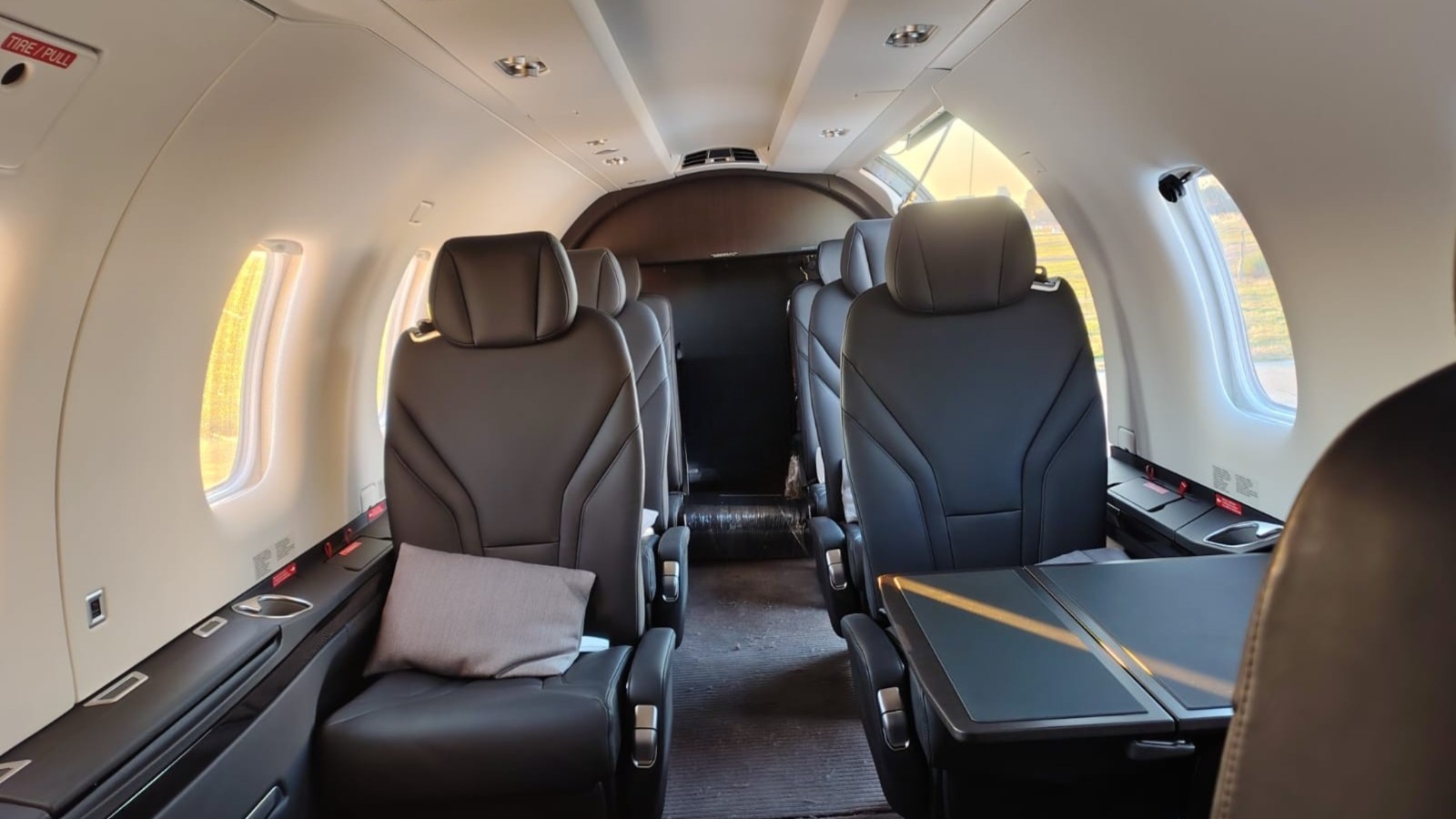 Interior Pilatus PC-12 NGX N227PC Digital Air. SADF FDO