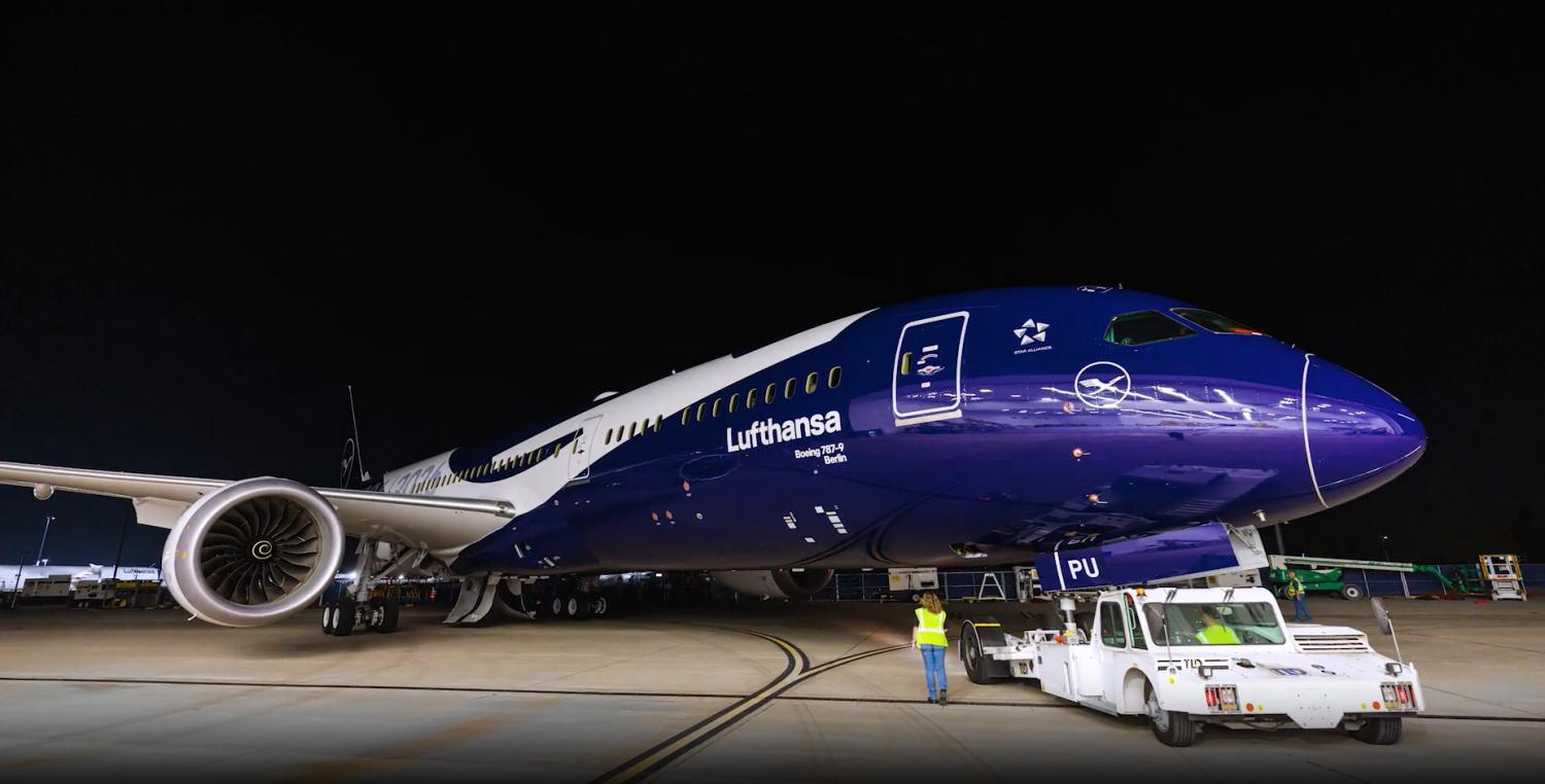 Livery de Lufthansa - Centenario