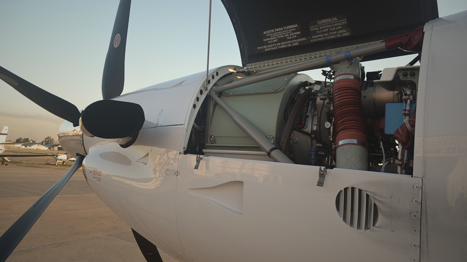 Motor Pratt and Withney Canada PT6A-67B Pilatus PC-12 NGX N227PC Digital Air. SADF FDO