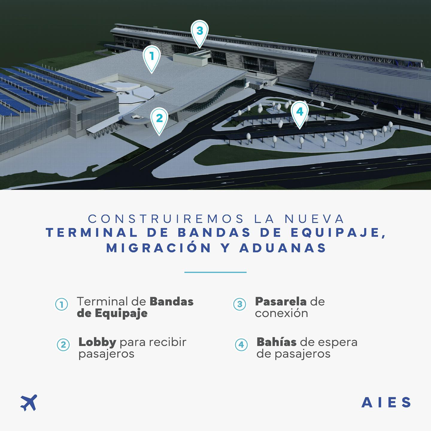 Nuevas áreas del aeropuerto de San Salvador