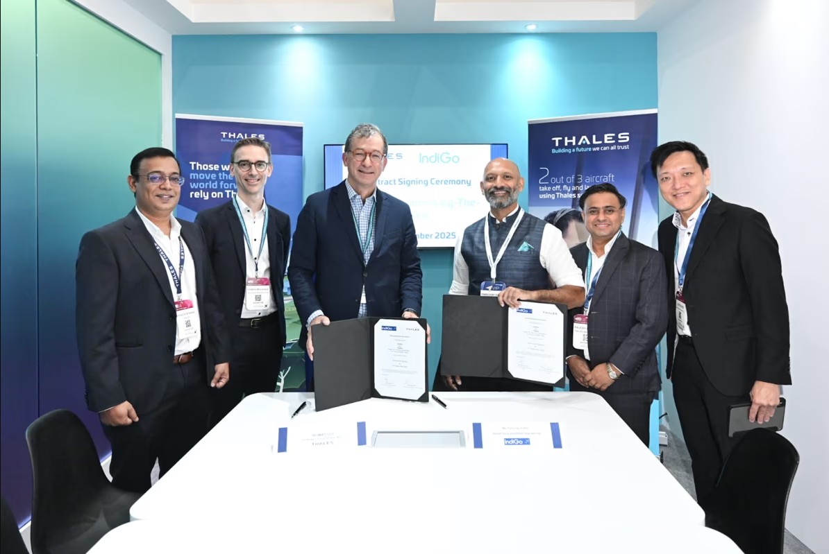 Thales e Indigo - Firma de acuerdo