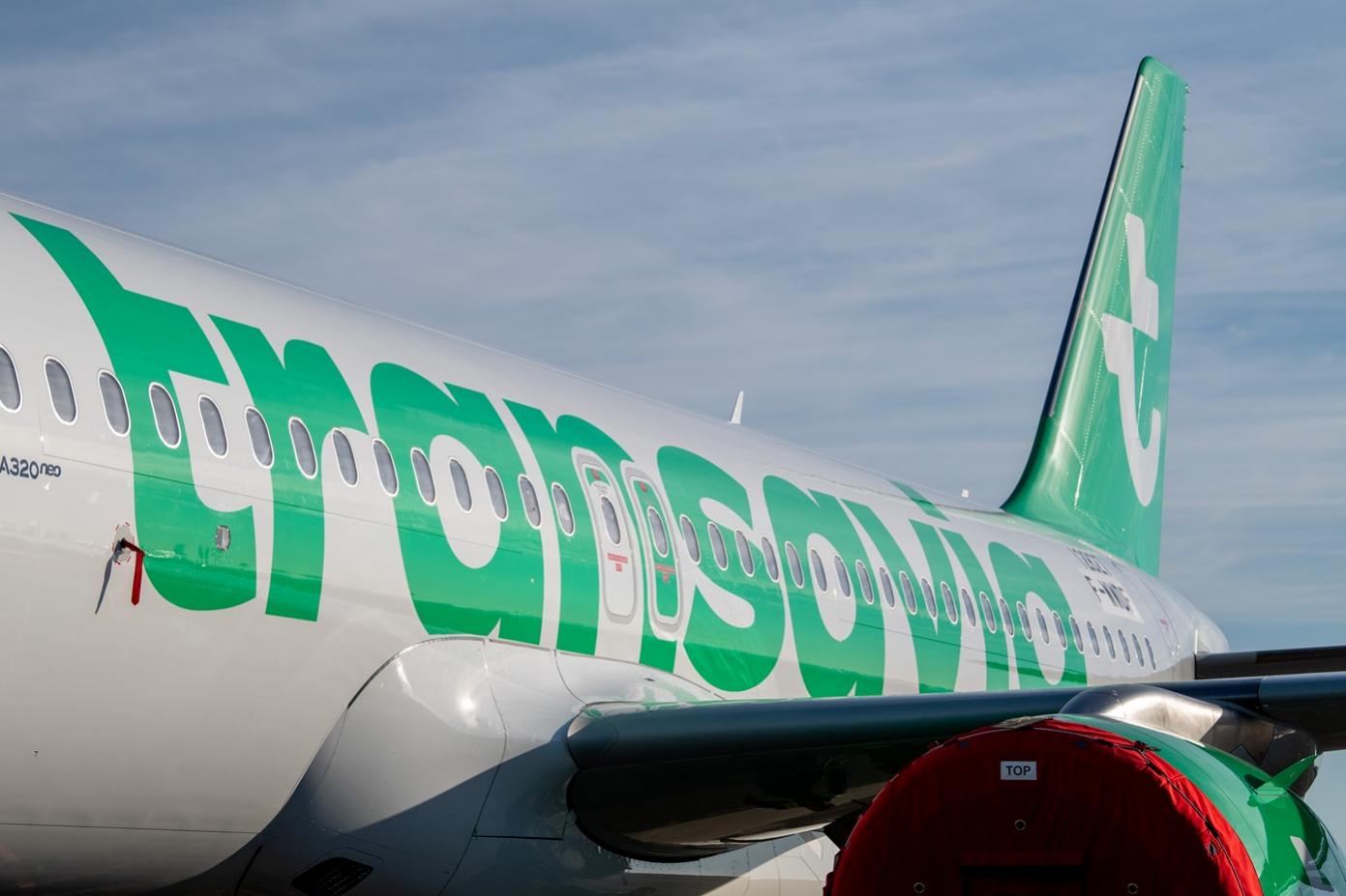 Transavia - Primer A320neo con nuevo livery