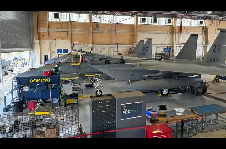Boeing modernizó 37 F-15C de la USAF