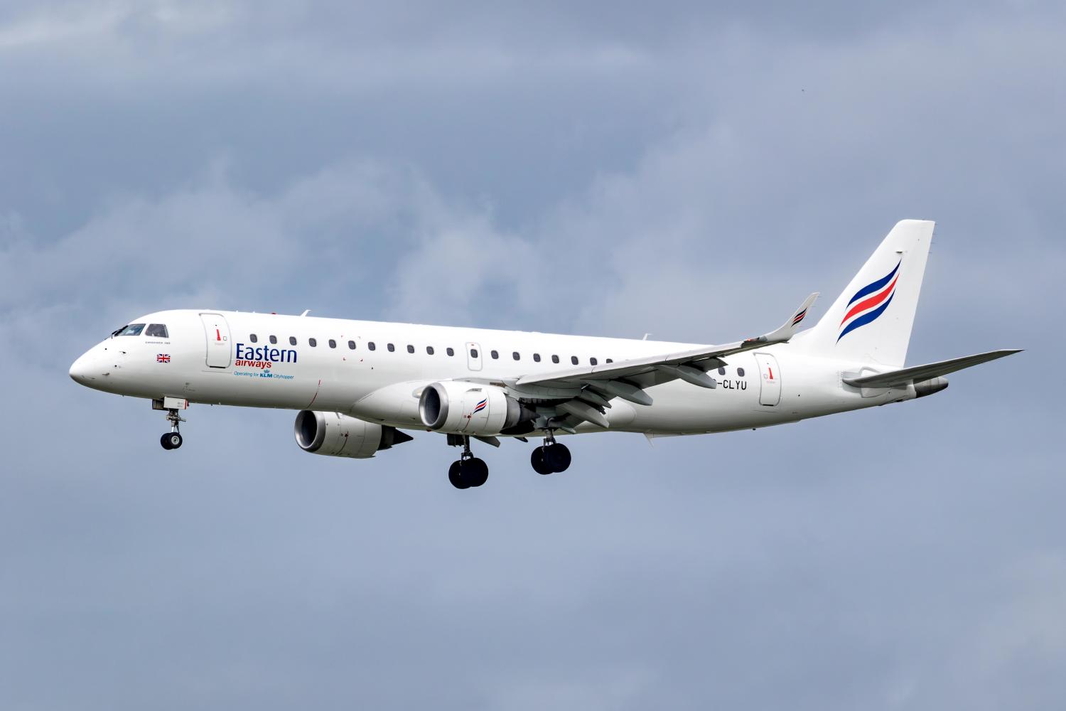 Embraer E190 de Eastern Airways - Reino Unido (Foto: VanderWolfImages via DepositPhotos.com)