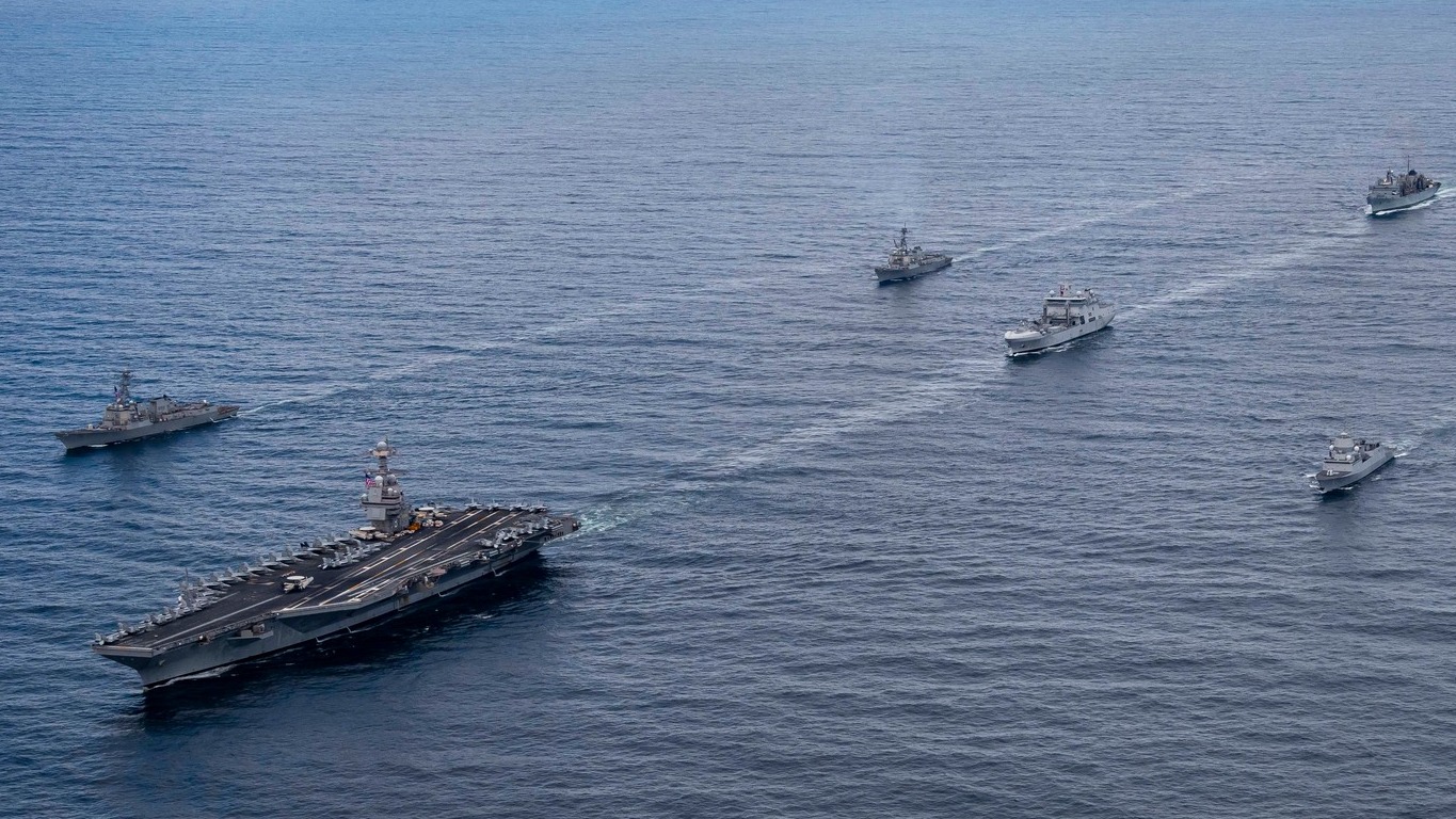Grupo de tareas del CVN 78 USS Gerald R. Ford