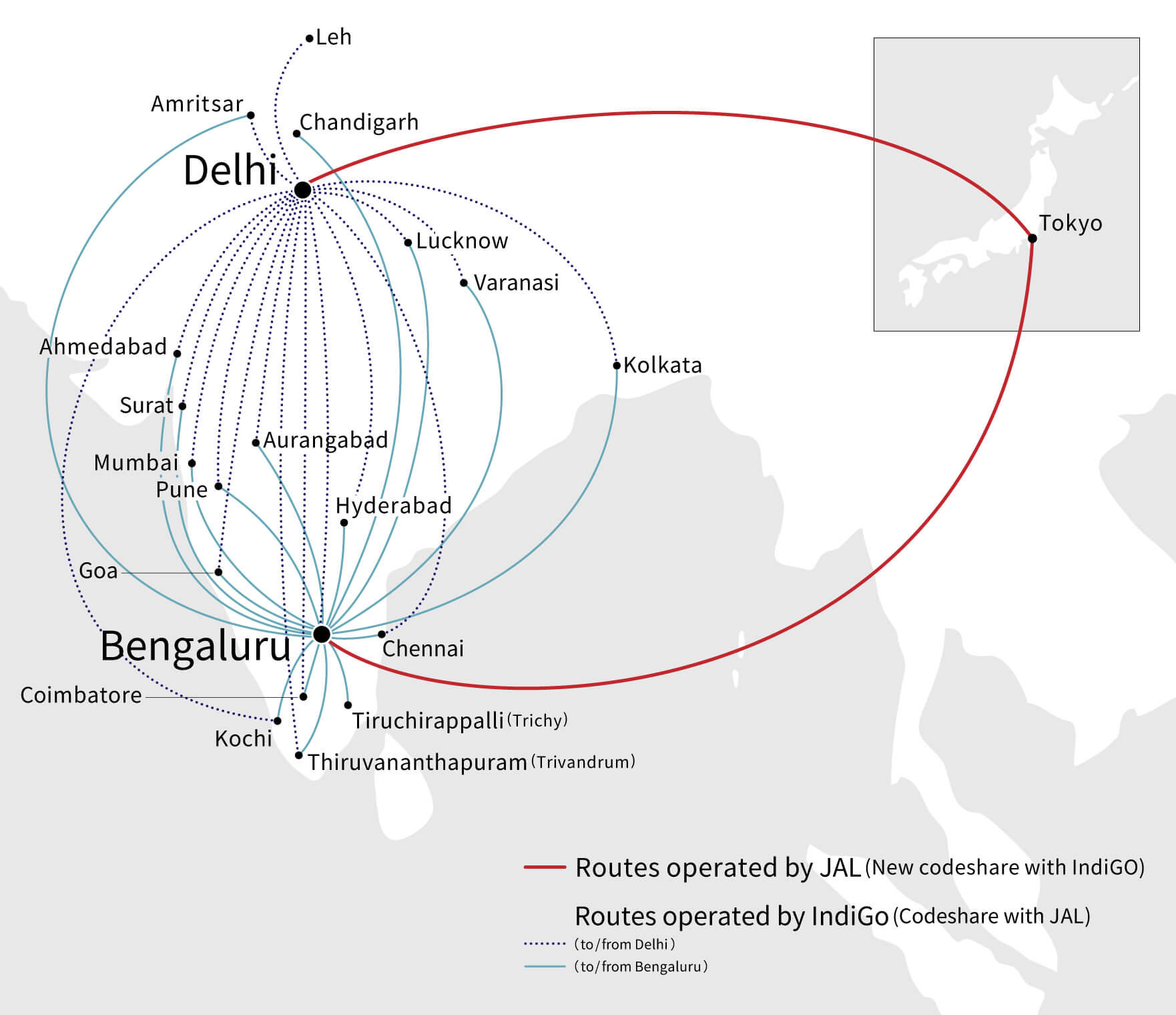 JAL Japon-India