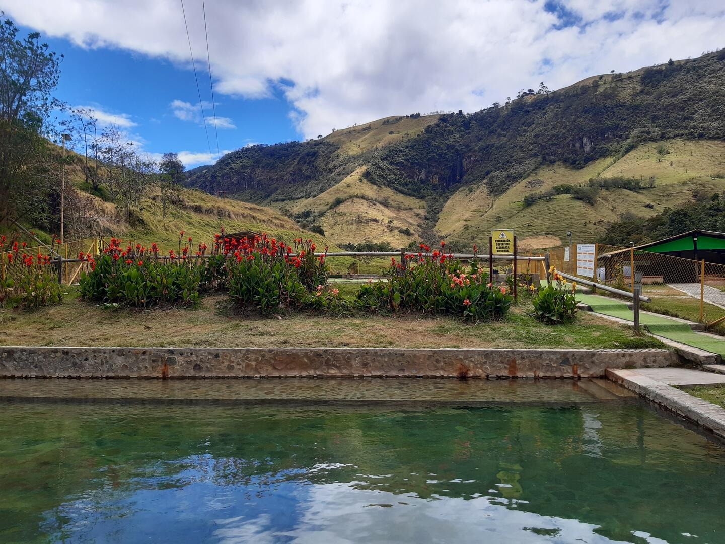 Popayán aguas tibias los Coconucos.