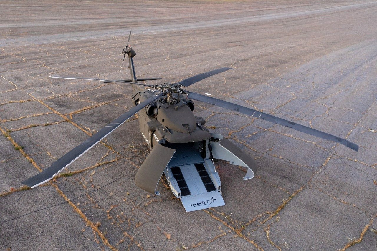 S-70UAS U-Hawk Black Hawk UAS autónomo