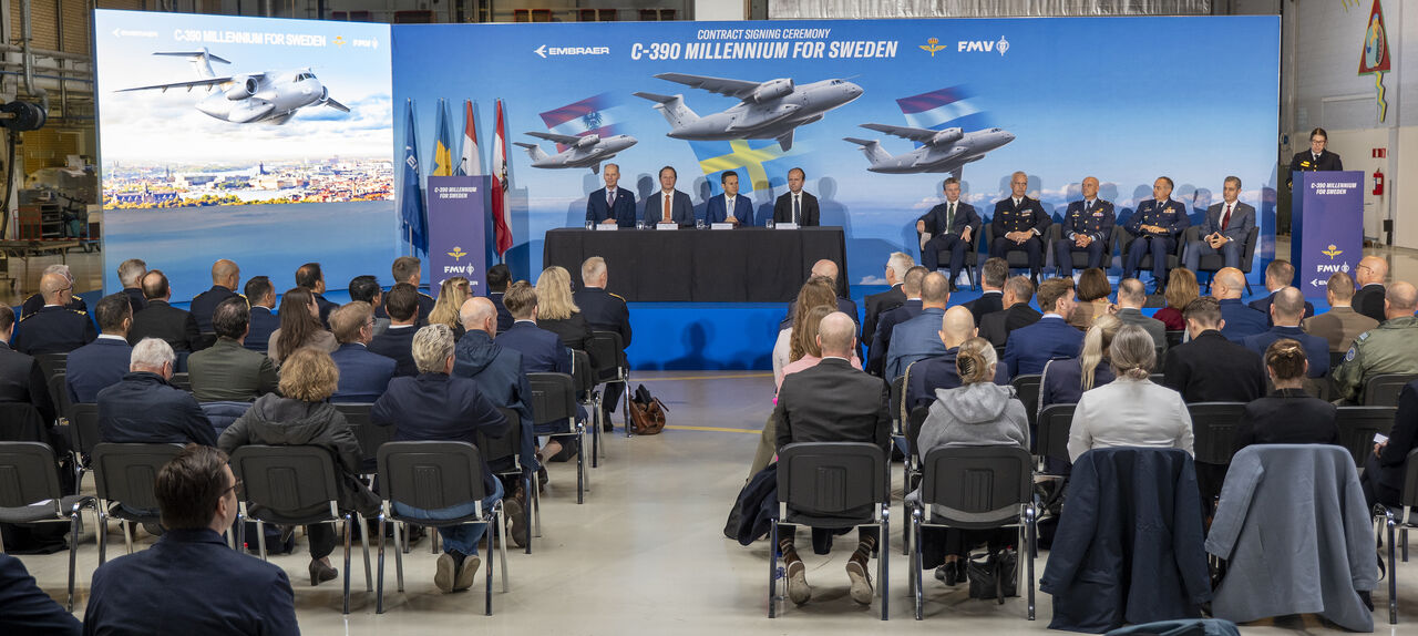 Suecia Embraer C-390